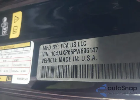 2023 Jeep Wrangler 4Xe Sahara 4X4 from USA, damaged, VIN 1C4JJXP66PW696147